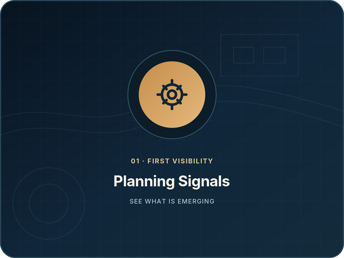 Planning Signals card